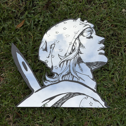 STAR BANDANA RIDER MIRROR