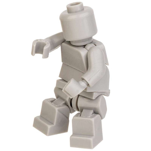 Flex Minifigure — Stone Grey