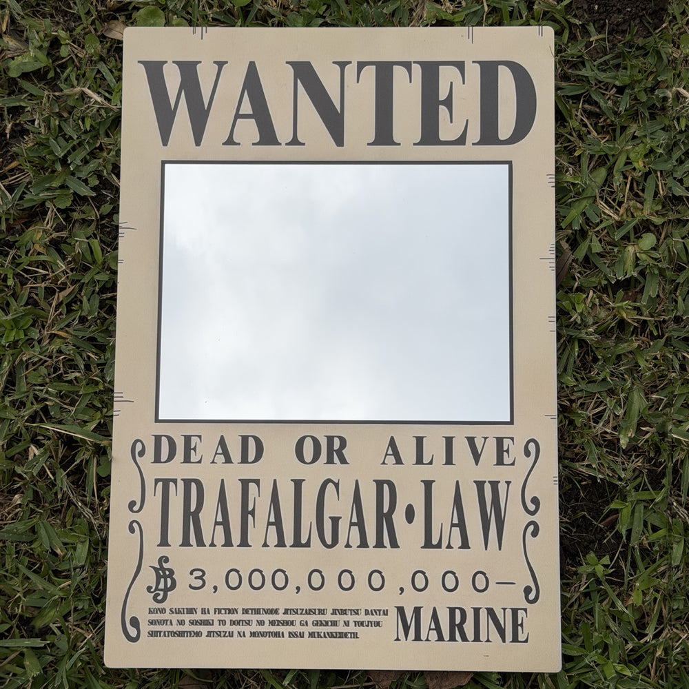 Surgeon Of Death Bounty Mirror, One Piece wall mirror, laid flat