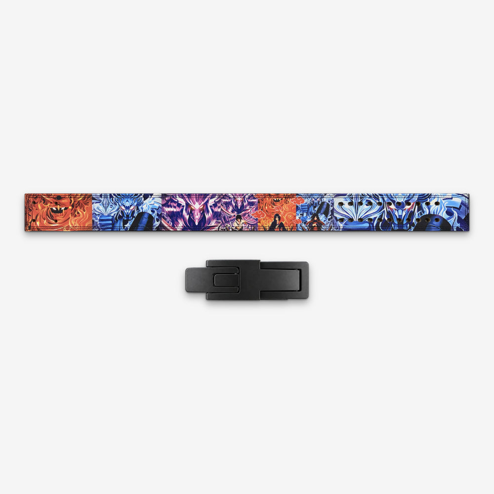 Susanoo Wrath Gym Lever Belt laid flat with its lever buckle