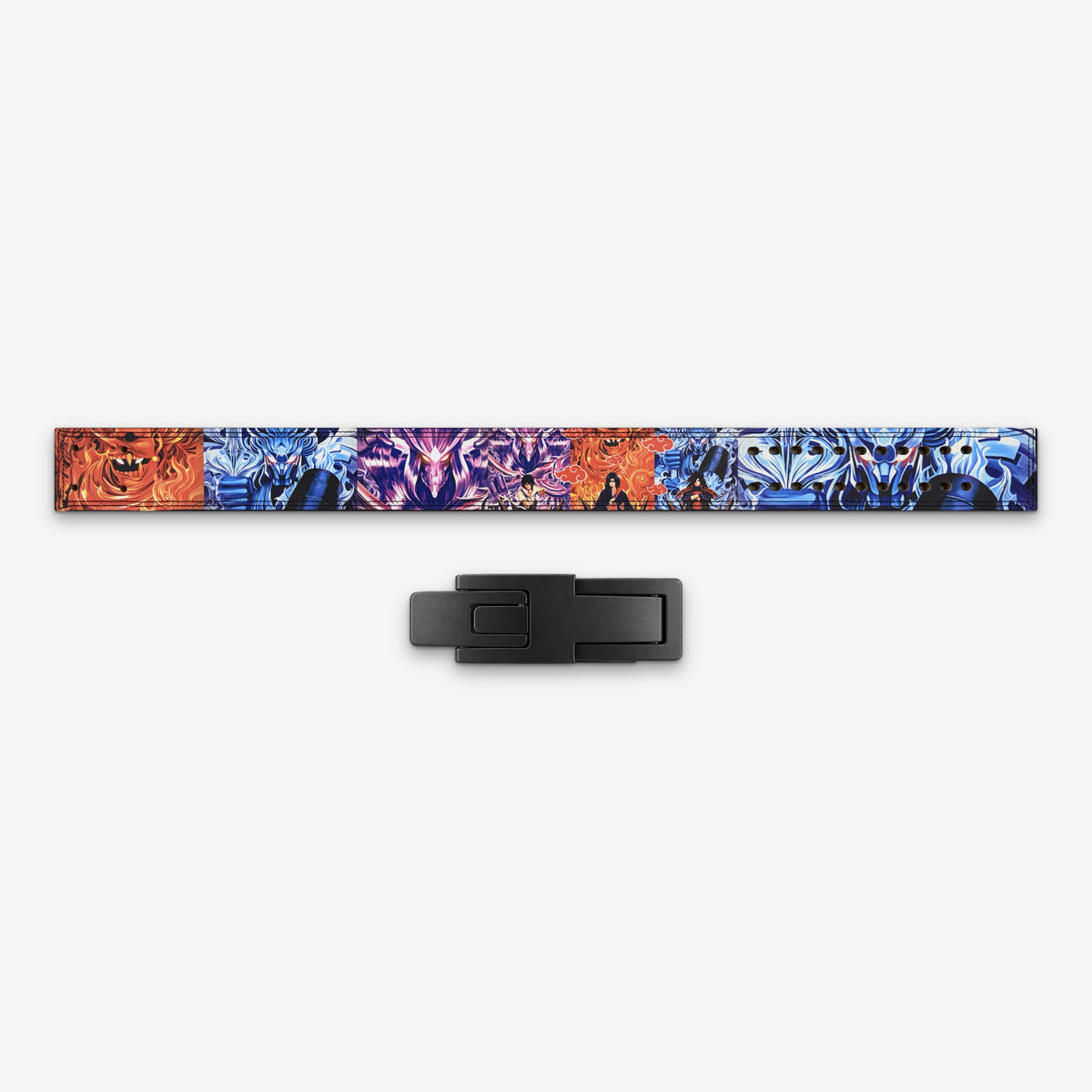 Susanoo Wrath Gym Lever Belt laid flat with its lever buckle