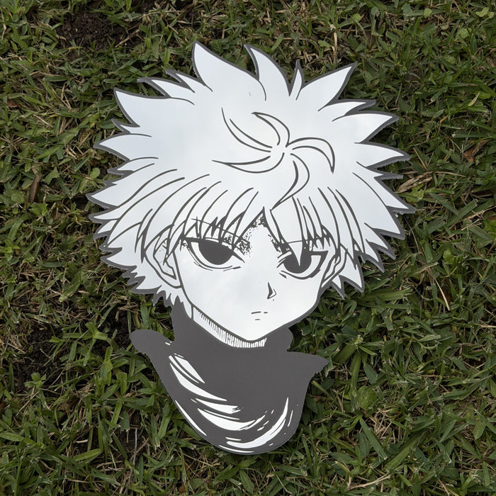 The Zoldyck Heir Mirror, Hunter x Hunter wall mirror, laid flat