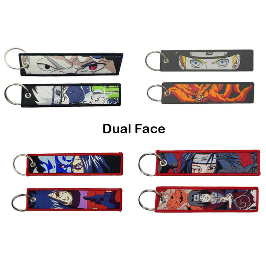 Naruto Embroidered Keychains
