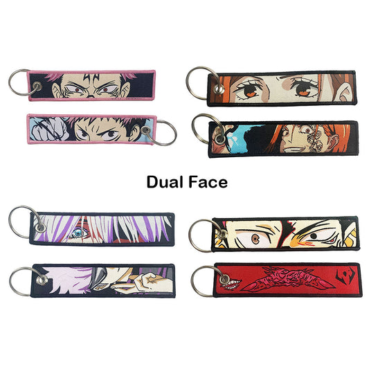 Jujutsu Kaisen Embroidered Keychains